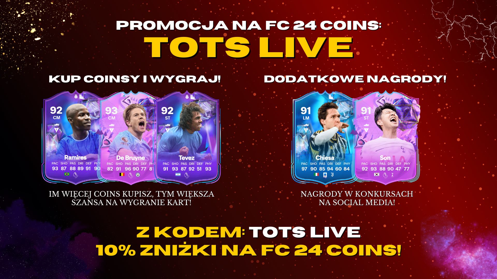 Promocja na FC Coins: TOTS LIVE